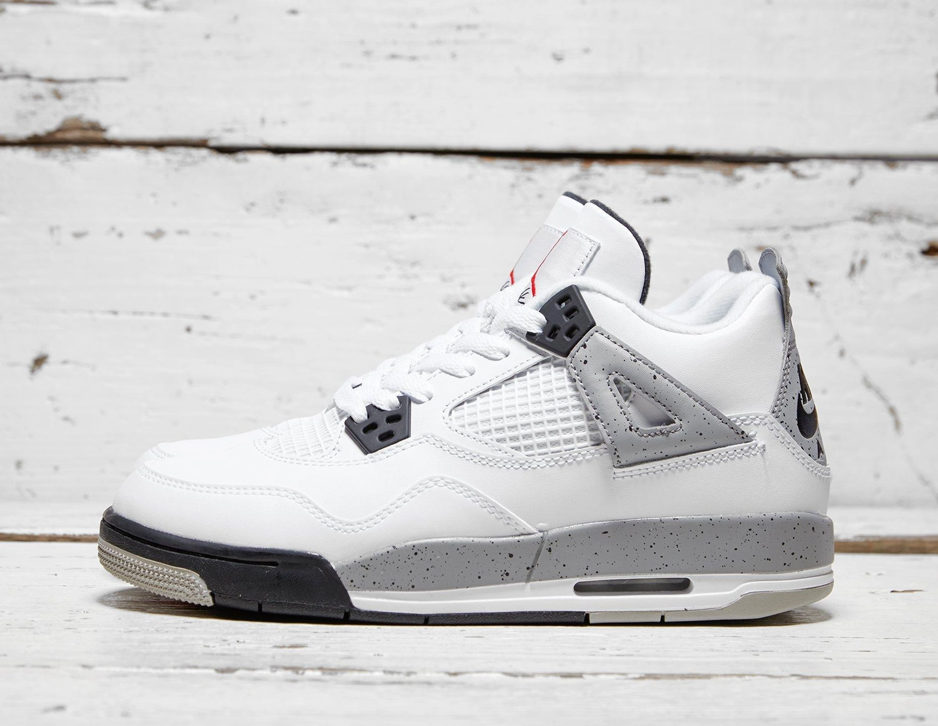 AIR JORDAN 4 89 OG WHITE CEMENT JUNIOR Air Jordan 4 retro basketball sneakers
