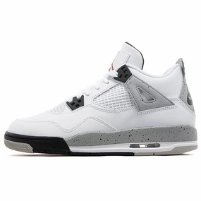 AIR JORDAN 4 89 OG WHITE CEMENT JUNIOR Air Jordan 4 bold sneakers with athletic edge