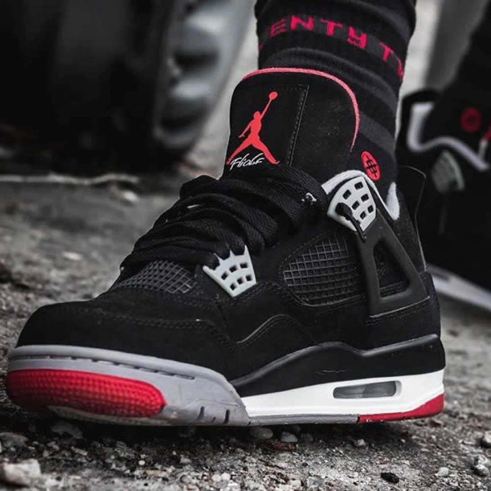 Air Jordan 4 Bred 2019 Air Jordan 4 retro basketball sneakers
