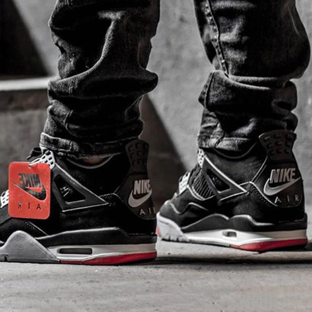 Air Jordan 4 Bred 2019 Air Jordan 4 retro basketball sneakers