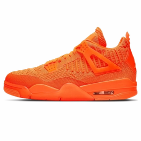 Air Jordan 4 Flyknit 'Total Orange' Air Jordan 4 bold sneakers with athletic edge