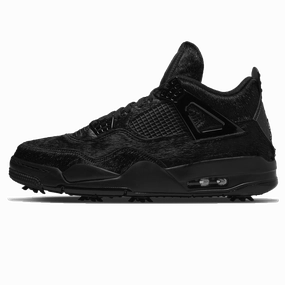 Air Jordan 4 Golf 'Black Cat' Air Jordan 4 bold sneakers with athletic edge