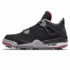 Air Jordan 4 Golf 'Bred' Air Jordan 4 bold sneakers with athletic edge