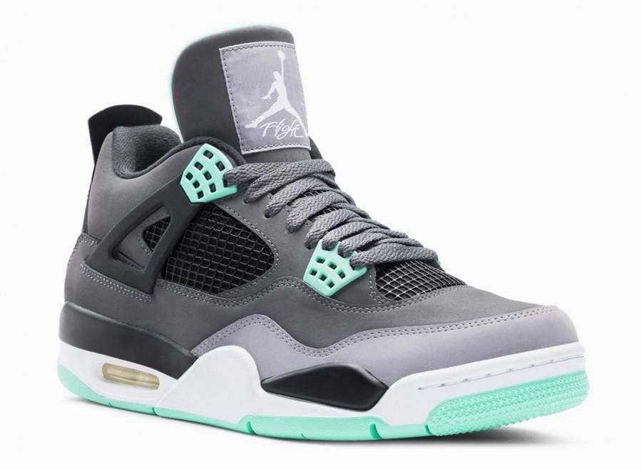 Air Jordan 4 Green Glow Air Jordan 4 retro basketball sneakers