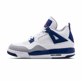 Air Jordan 4 GS 'Deep Royal Blue' Air Jordan 4 bold sneakers with athletic edge