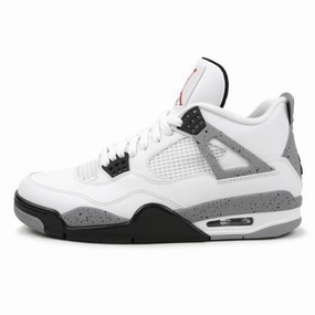 Air Jordan 4 "Cement" Air Jordan 4 bold sneakers with athletic edge