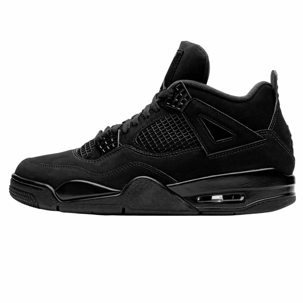 Air Jordan 4 Retro 'Black Cat' 2020 Air Jordan 4 bold sneakers with athletic edge