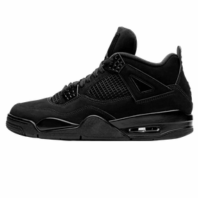 Air Jordan 4 Retro 'Black Cat' 2020 Air Jordan 4 bold sneakers with athletic edge