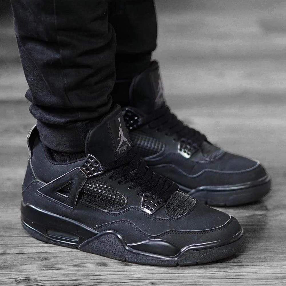 Air Jordan 4 Retro 'Black Cat' 2020 Air Jordan 4 retro basketball sneakers