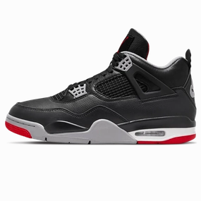 Air Jordan 4 Retro 'Bred Reimagined' Air Jordan 4 bold sneakers with athletic edge