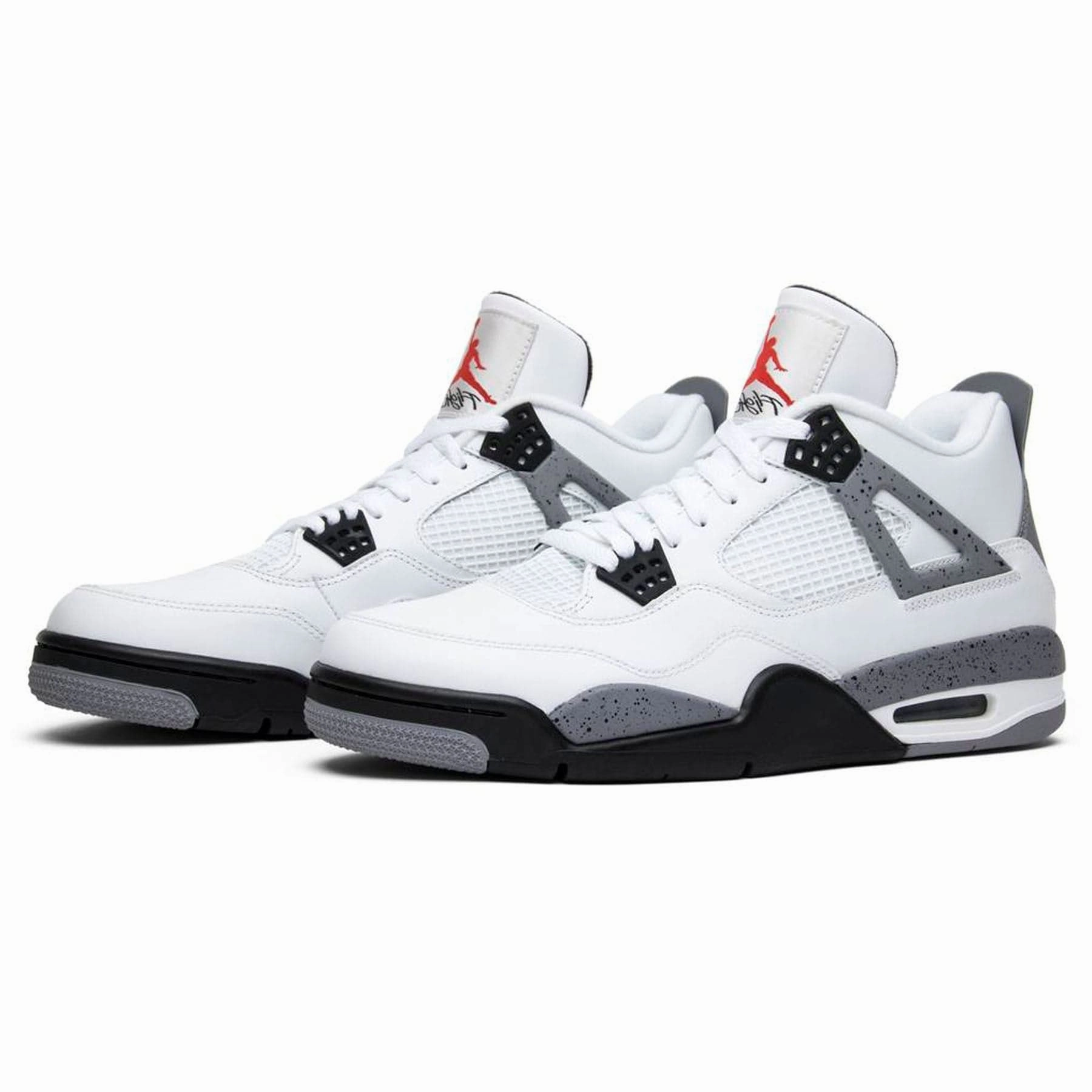 Air Jordan 4 Retro 'Cement' 2012 Air Jordan 4 retro basketball sneakers