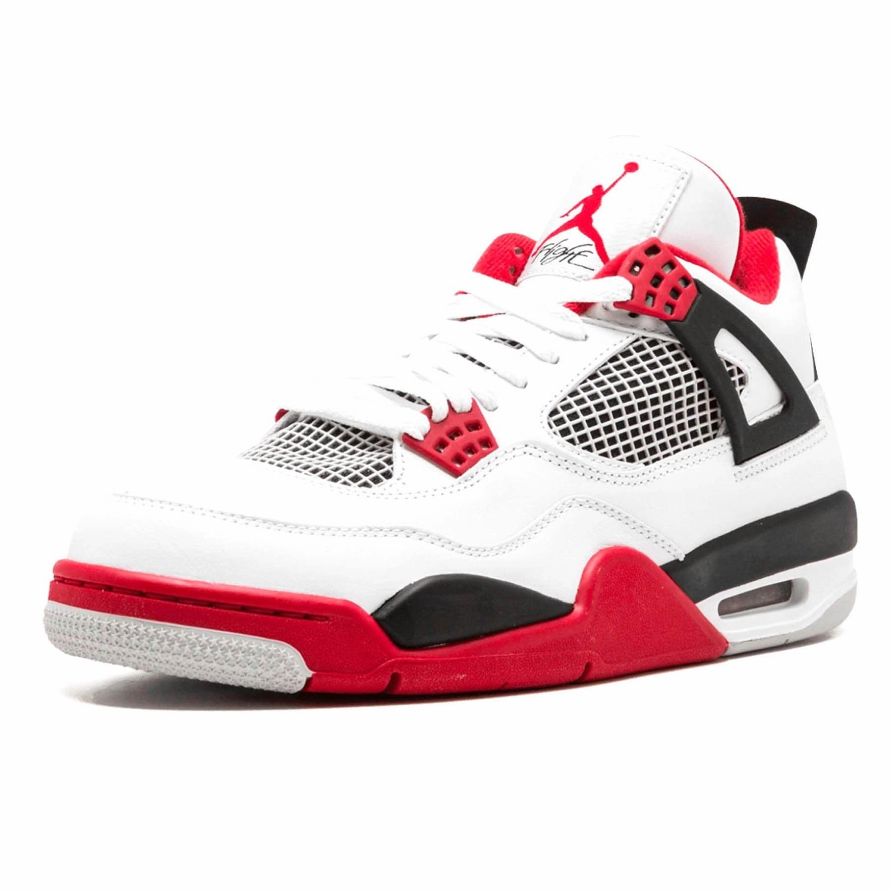 Air Jordan 4 Retro 'Fire Red' 2012 Air Jordan 4 retro basketball sneakers