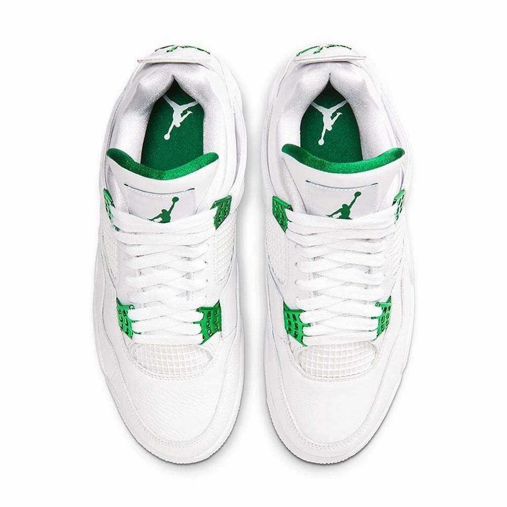 Air Jordan 4 Retro 'Green Metallic' Air Jordan 4 retro basketball sneakers