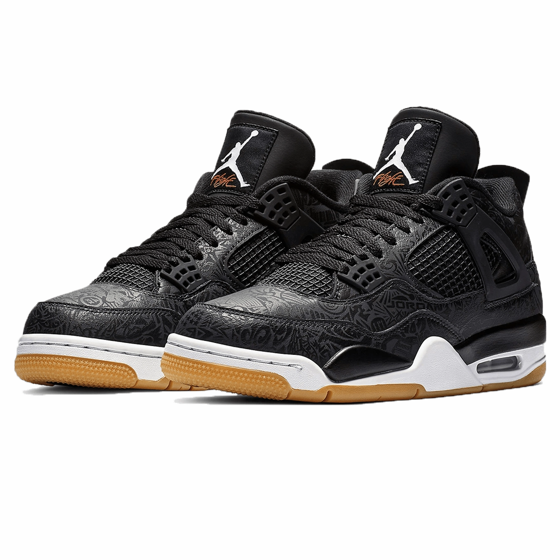 Air Jordan 4 Retro 'Laser' Air Jordan 4 retro basketball sneakers