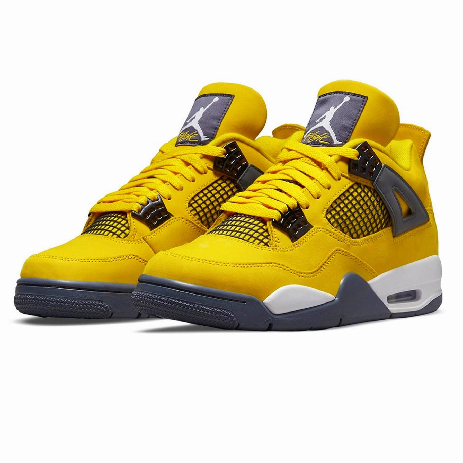 Air Jordan 4 Retro 'Lightning' 2021 Air Jordan 4 retro basketball sneakers
