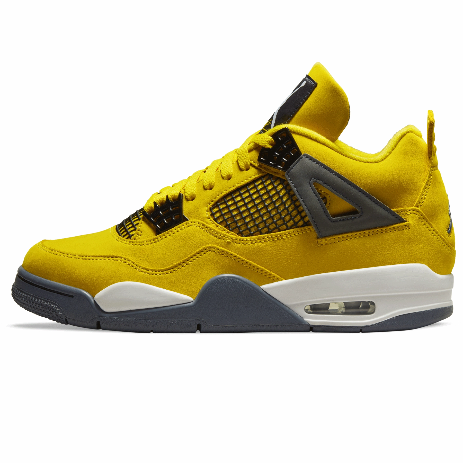 Air Jordan 4 Retro 'Lightning' 2021 Air Jordan 4 bold sneakers with athletic edge