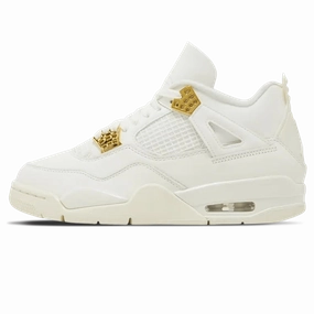 Air Jordan 4 Retro 'Metallic Gold' Air Jordan 4 bold sneakers with athletic edge
