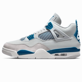 Air Jordan 4 Retro 'Military Blue' 2024 Air Jordan 4 bold sneakers with athletic edge