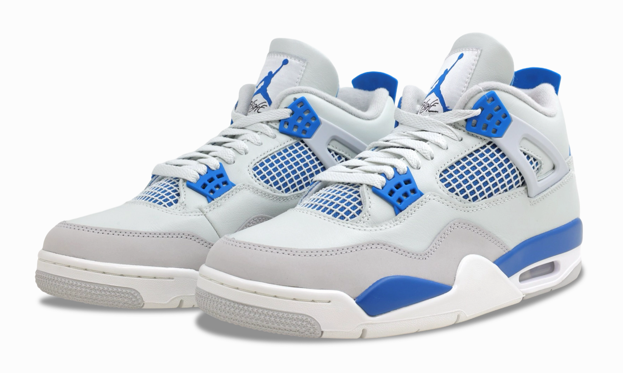 Air Jordan 4 Retro 'Military Blue' 2024 FV5029-141 Stitched midsole lifestyle shoes