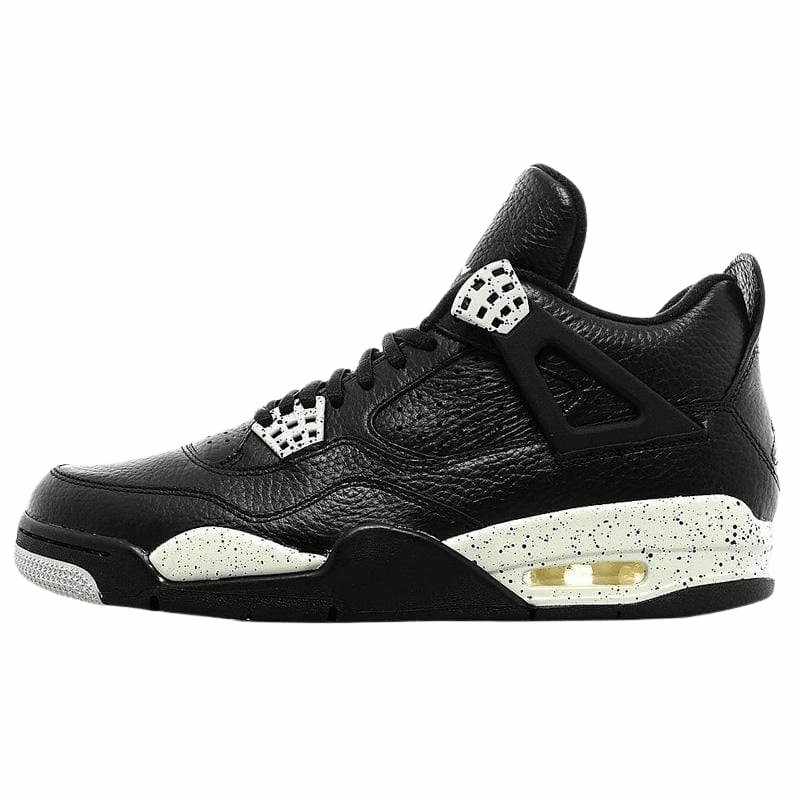 Air Jordan 4 Retro 'Oreo' Air Jordan 4 bold sneakers with athletic edge