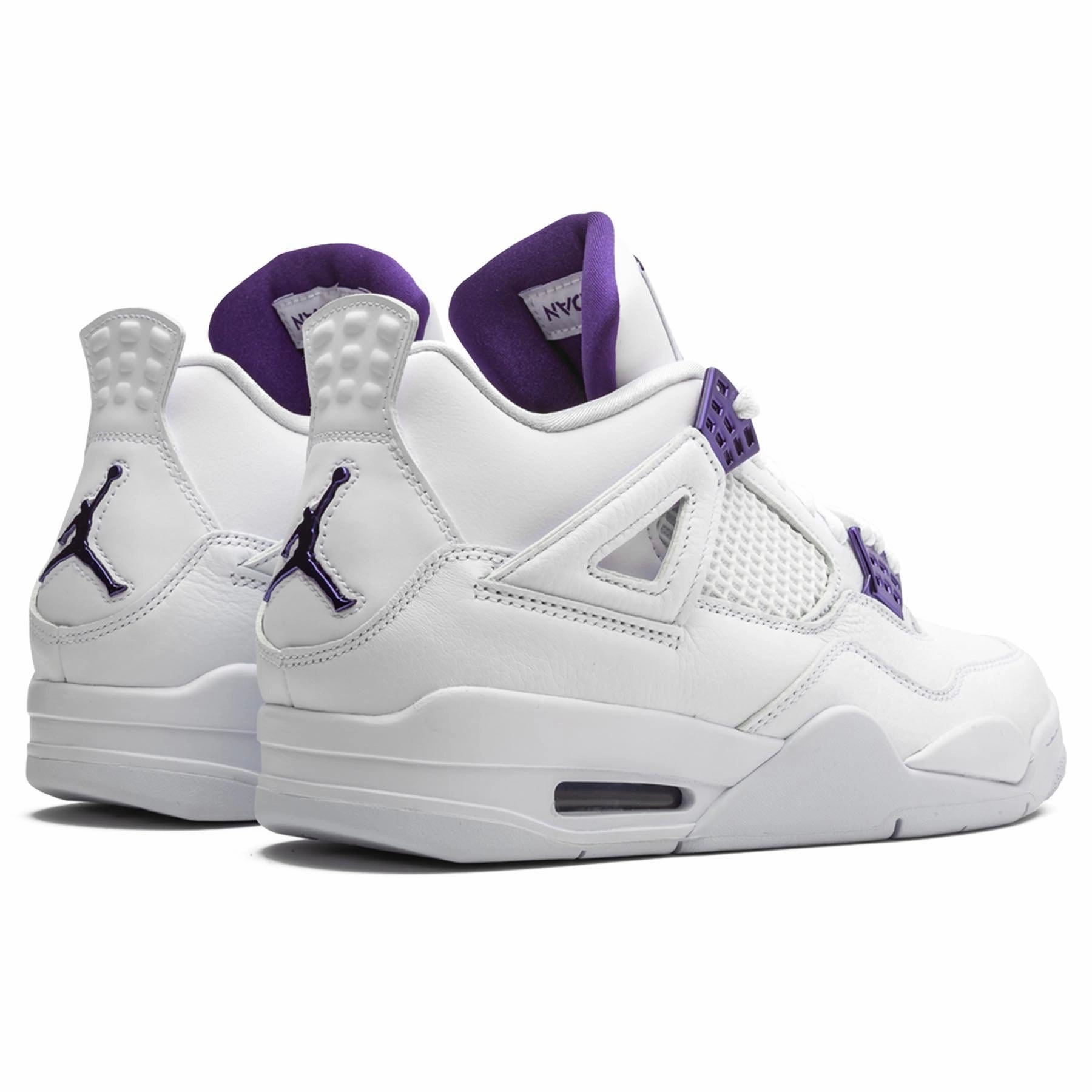 Air Jordan 4 Retro 'Purple Metallic' Air Jordan 4 retro basketball sneakers
