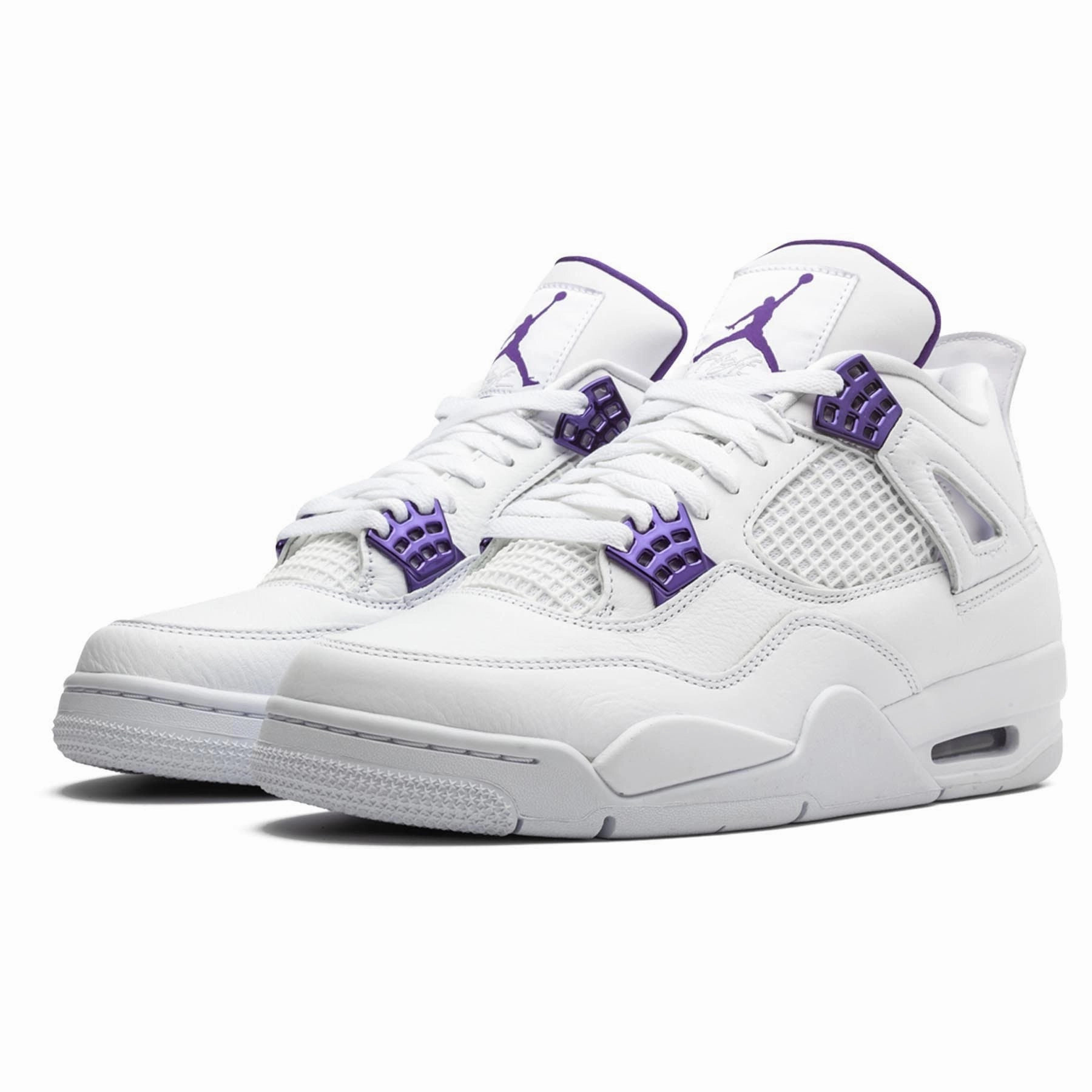 Air Jordan 4 Retro 'Purple Metallic' Air Jordan 4 retro basketball sneakers