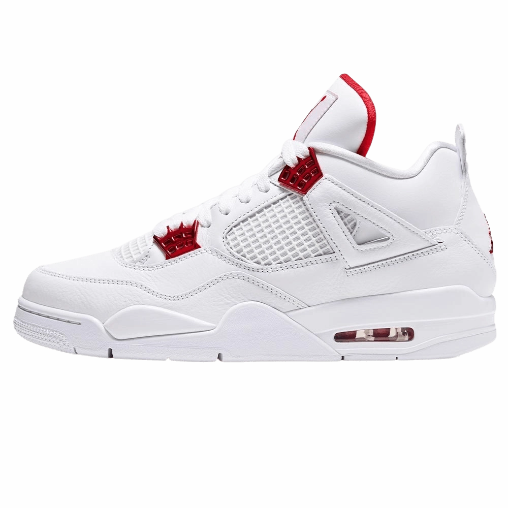 Air Jordan 4 Retro 'Red Metallic' Air Jordan 4 bold sneakers with athletic edge