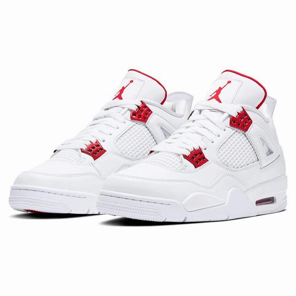 Air Jordan 4 Retro 'Red Metallic' Air Jordan 4 retro basketball sneakers
