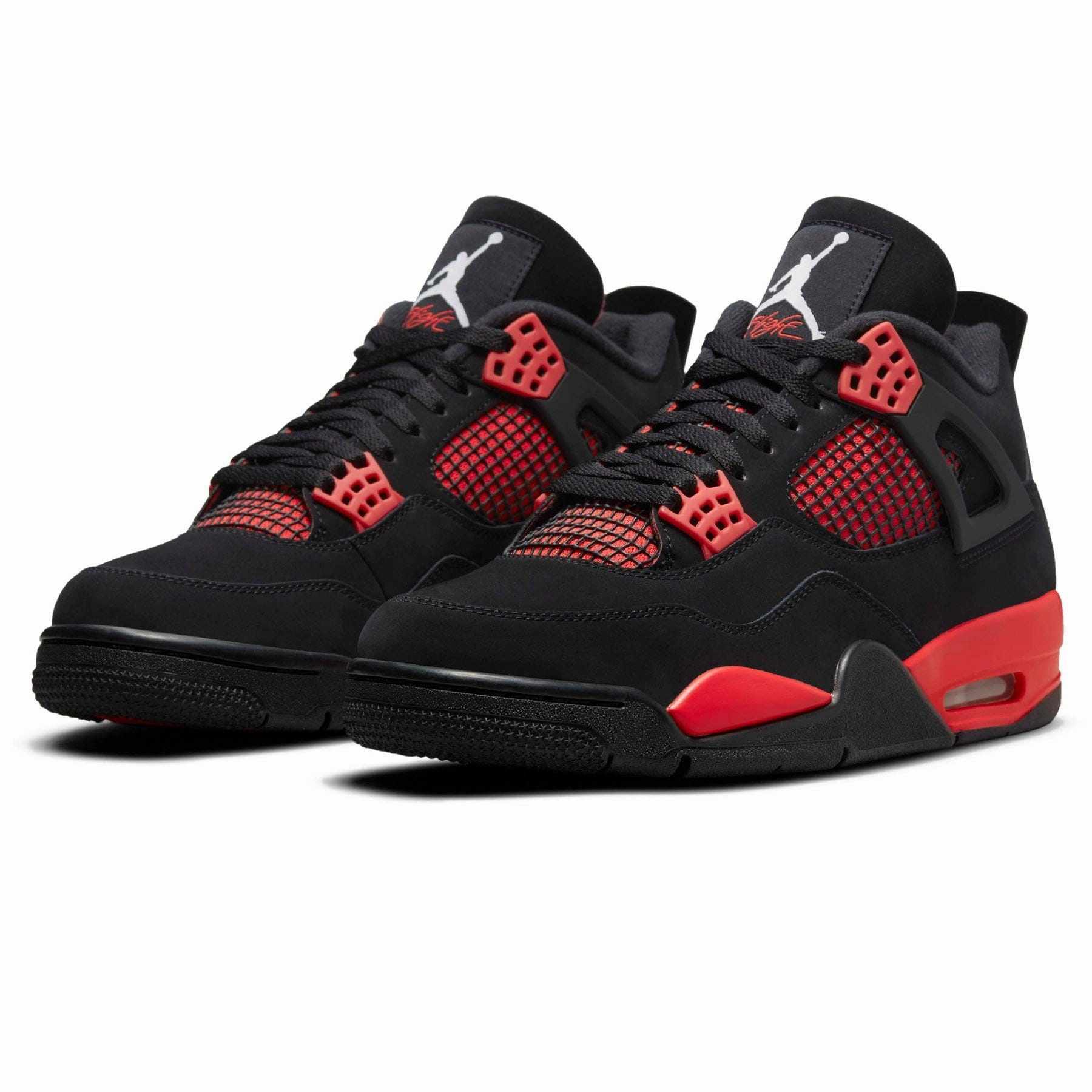 Air Jordan 4 Retro 'Red Thunder' Air Jordan 4 retro basketball sneakers