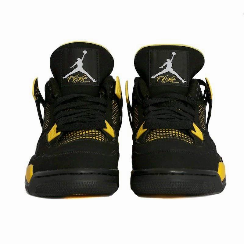 Air Jordan 4 Retro 'Thunder' 2012 Air Jordan 4 retro basketball sneakers