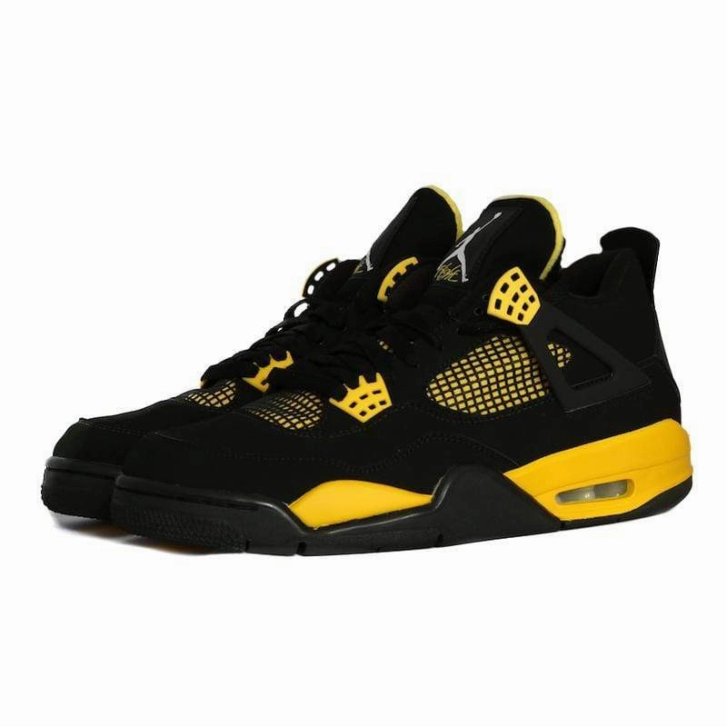 Air Jordan 4 Retro 'Thunder' 2012 Air Jordan 4 retro basketball sneakers