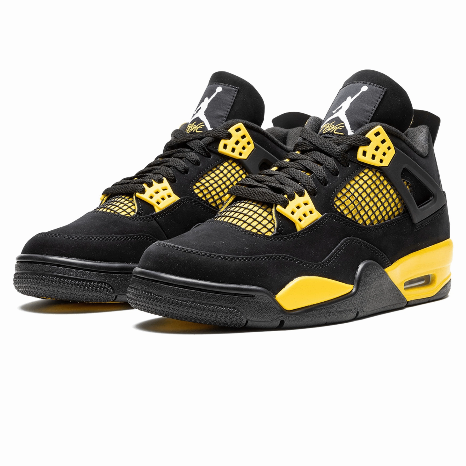 Air Jordan 4 Retro 'Thunder' 2023 Air Jordan 4 retro basketball sneakers