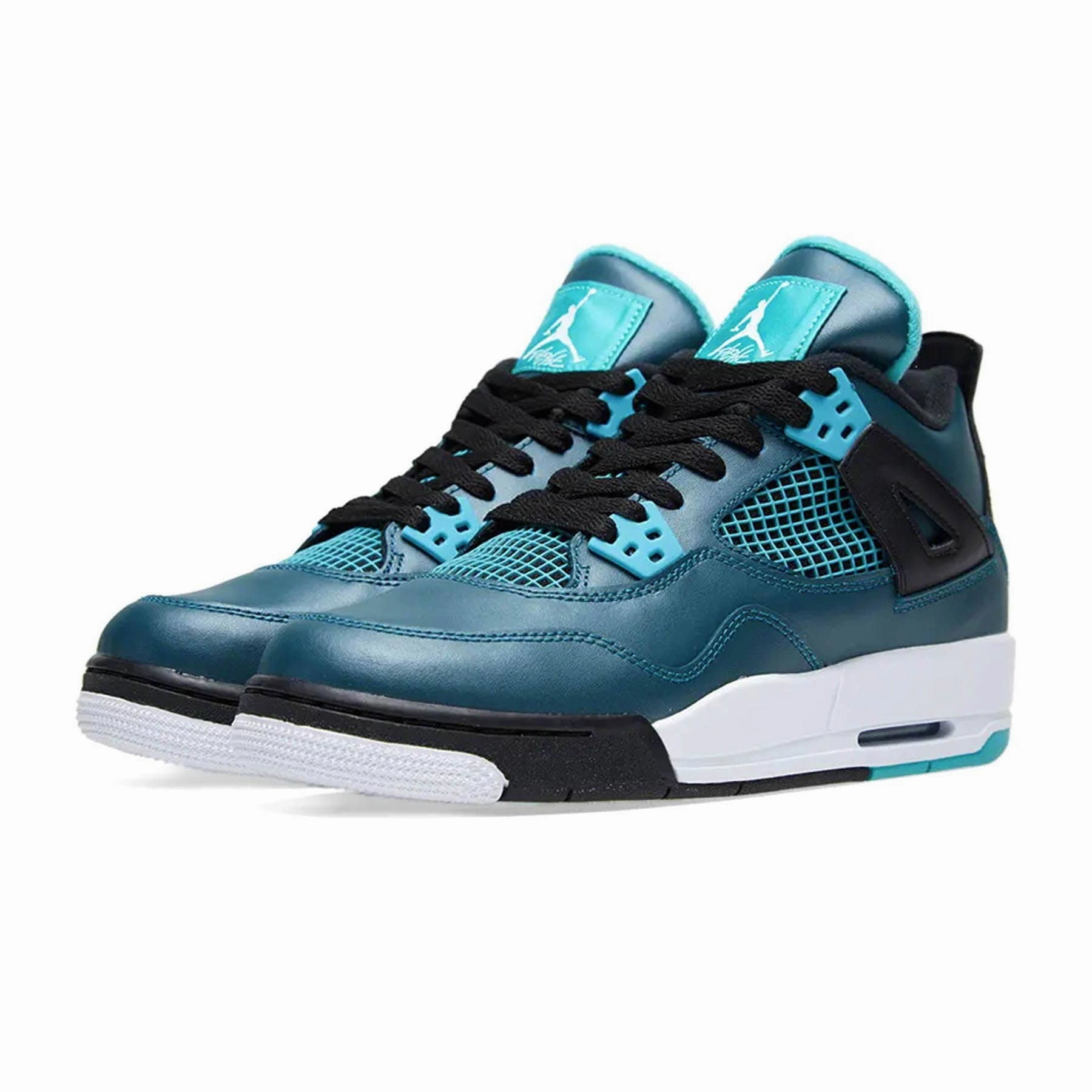 Air Jordan 4 Retro BG 'Teal' Air Jordan 4 retro basketball sneakers