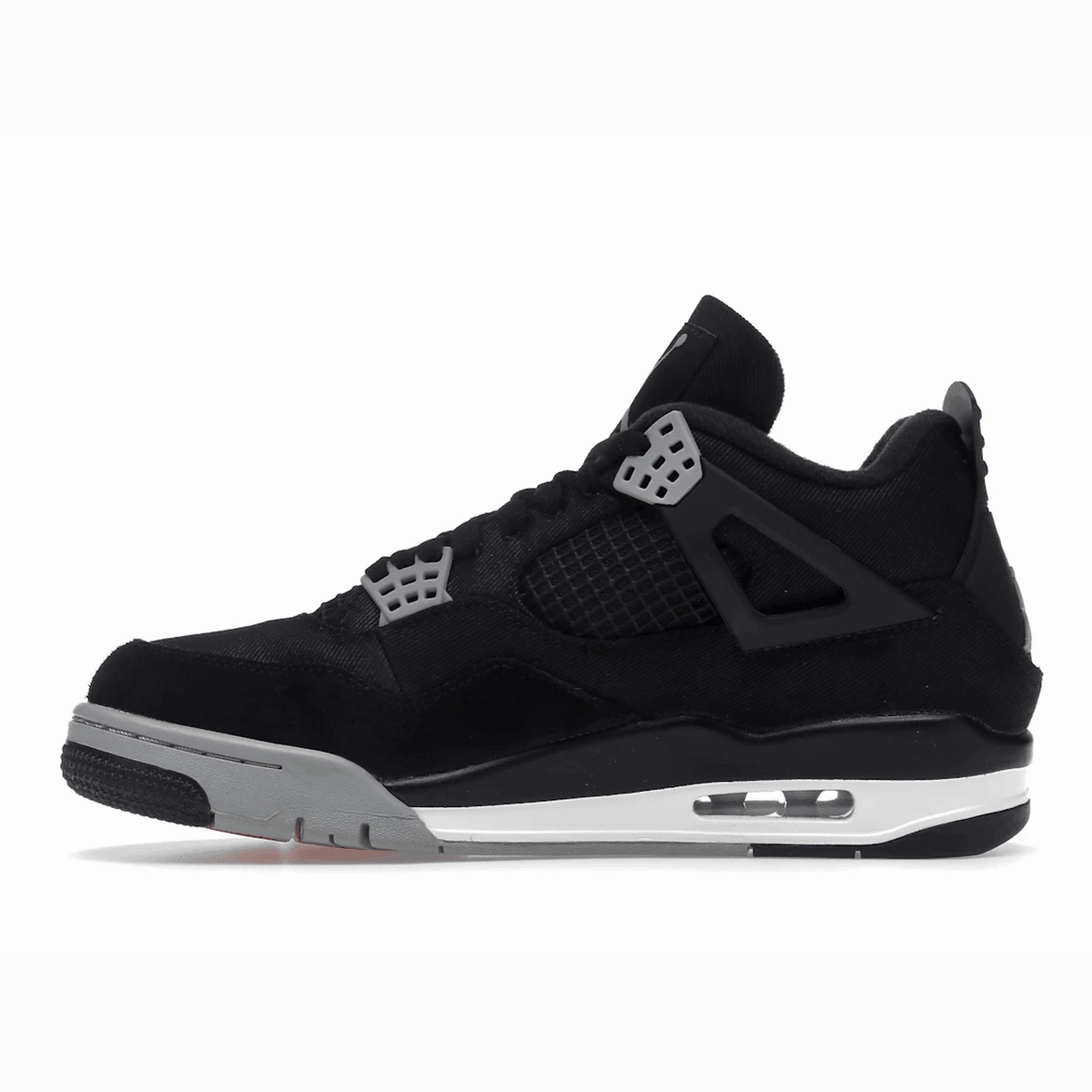 Air Jordan 4 Retro Black Canvas Fan-favorite sport trainers