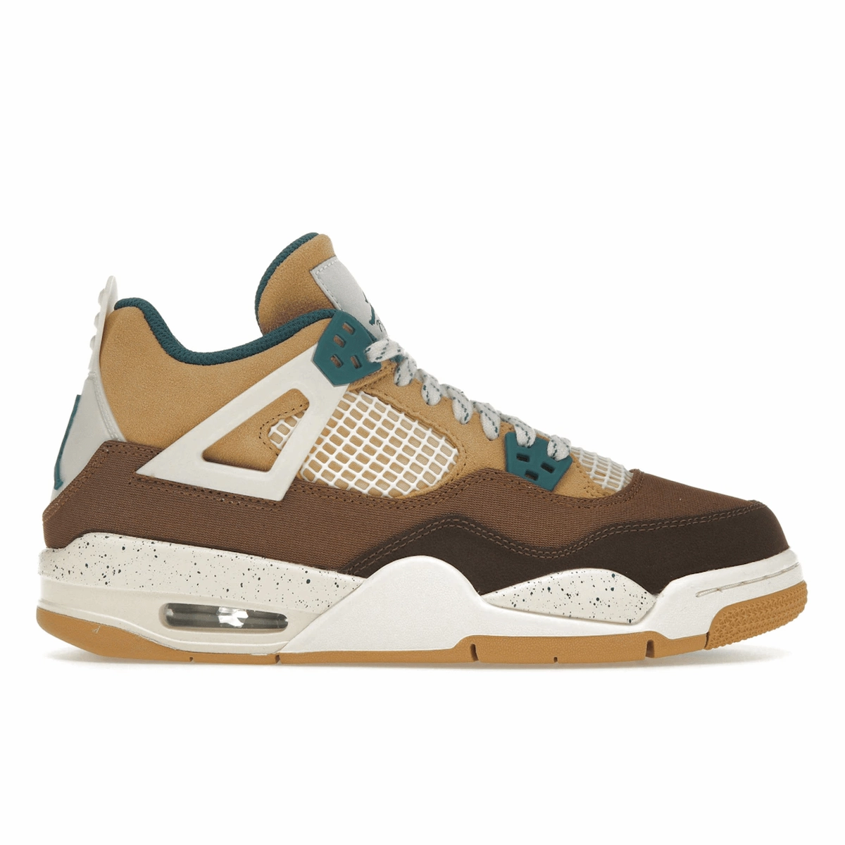 Air Jordan 4 Retro Cacao Wow Classic Jordan 4 athletic sneakers