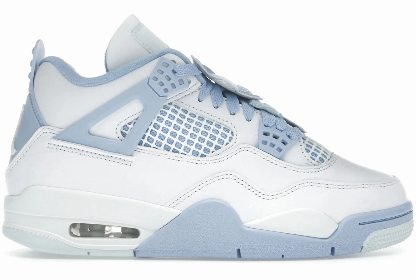 Air Jordan 4 Retro Forget Me Not Classic Jordan 4 athletic sneakers