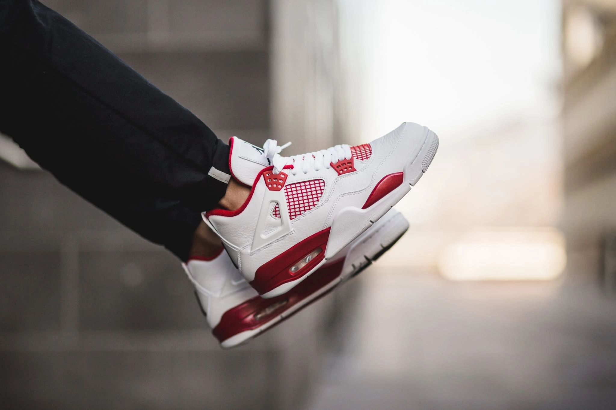 AIR JORDAN 4 RETRO GS 'ALTERNATE 89' Air Jordan 4 retro basketball sneakers