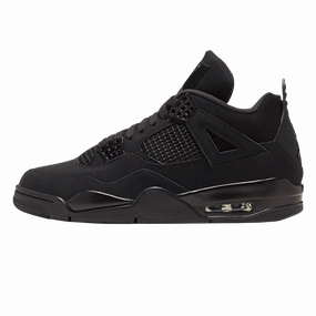 Air Jordan 4 Retro GS 'Black Cat' 2020 Air Jordan 4 bold sneakers with athletic edge
