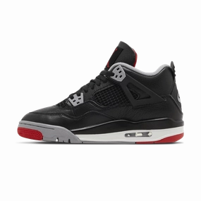 Air Jordan 4 Retro GS 'Bred Reimagined' Air Jordan 4 bold sneakers with athletic edge