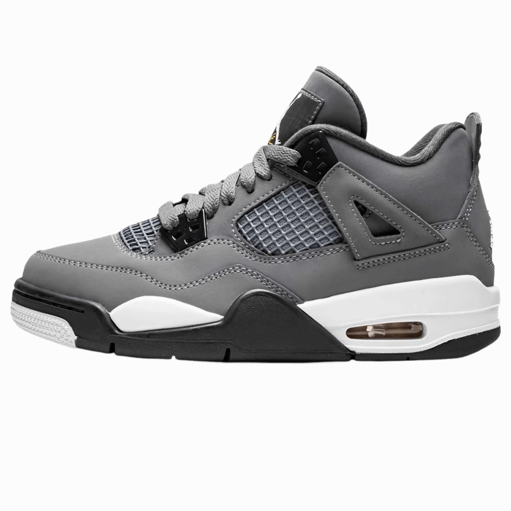 Air Jordan 4 Retro GS 'Cool Grey' 2019 Air Jordan 4 bold sneakers with athletic edge