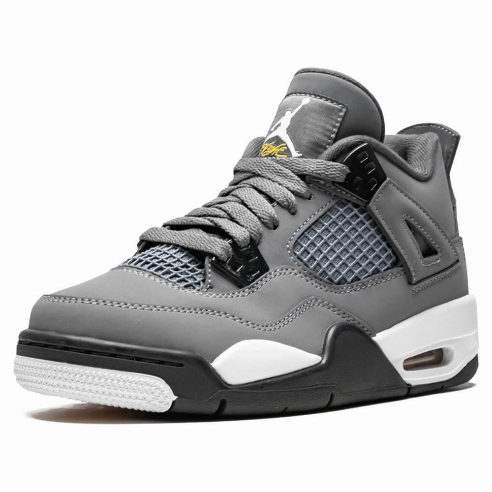 Air Jordan 4 Retro GS 'Cool Grey' 2019 Air Jordan 4 retro basketball sneakers