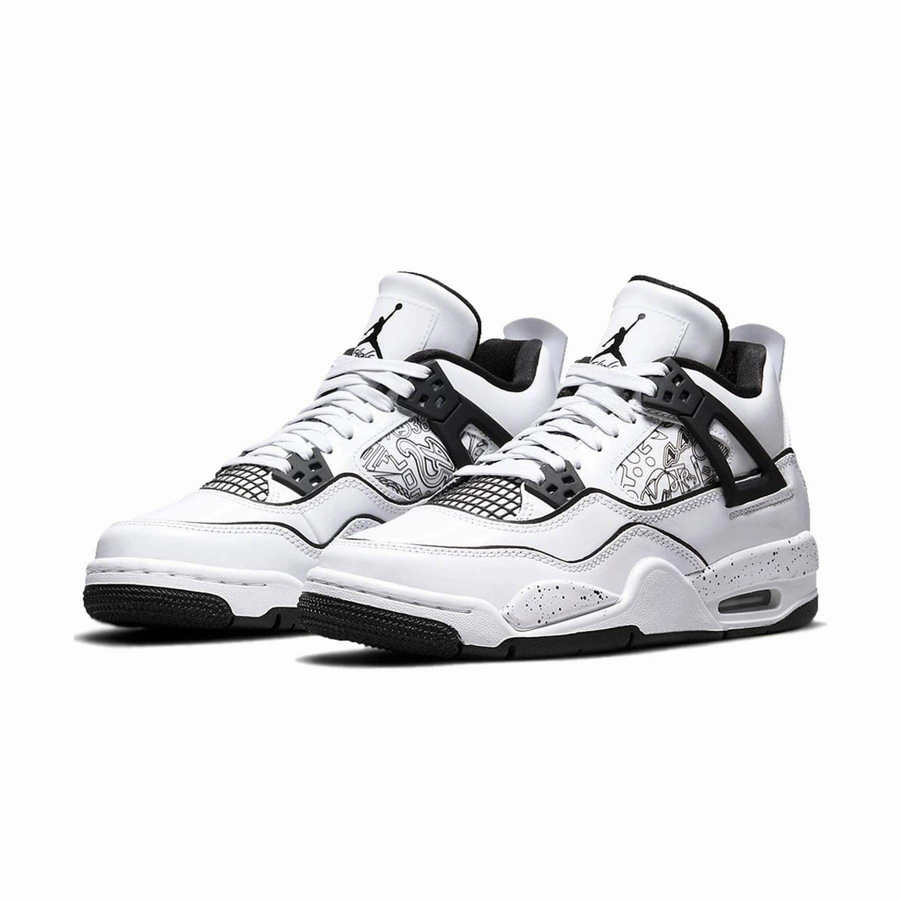Air Jordan 4 Retro GS 'DIY' Air Jordan 4 retro basketball sneakers