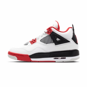 Air Jordan 4 Retro GS 'Fire Red' 2012 Air Jordan 4 bold sneakers with athletic edge