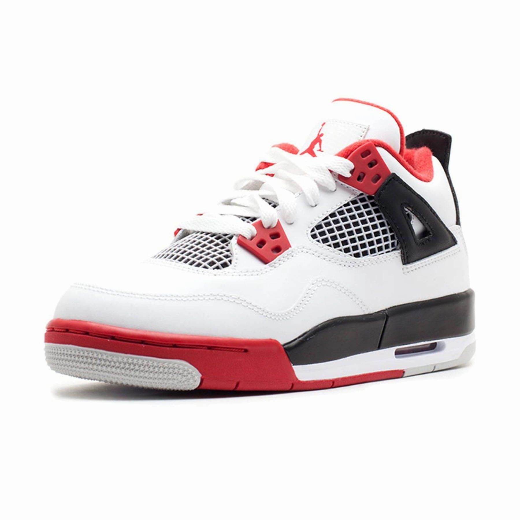 Air Jordan 4 Retro GS 'Fire Red' 2012 Air Jordan 4 retro basketball sneakers