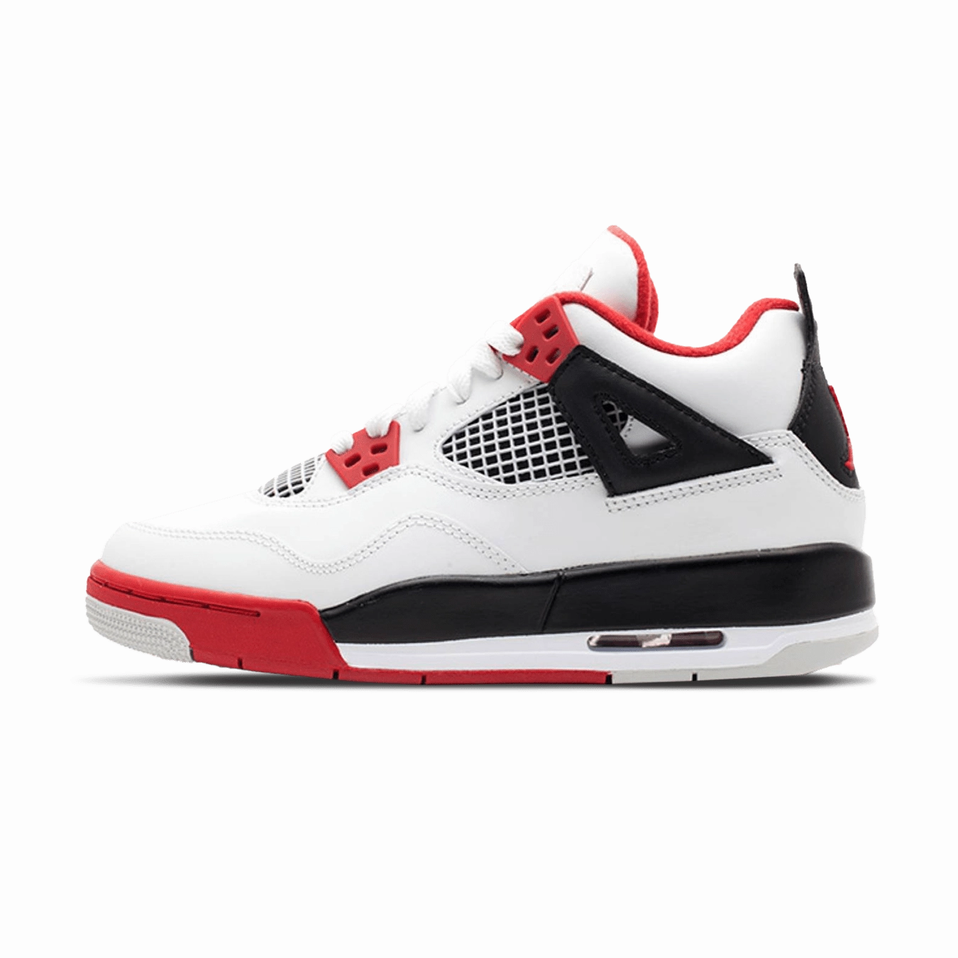Air Jordan 4 Retro GS 'Fire Red' 2012 Air Jordan 4 bold sneakers with athletic edge