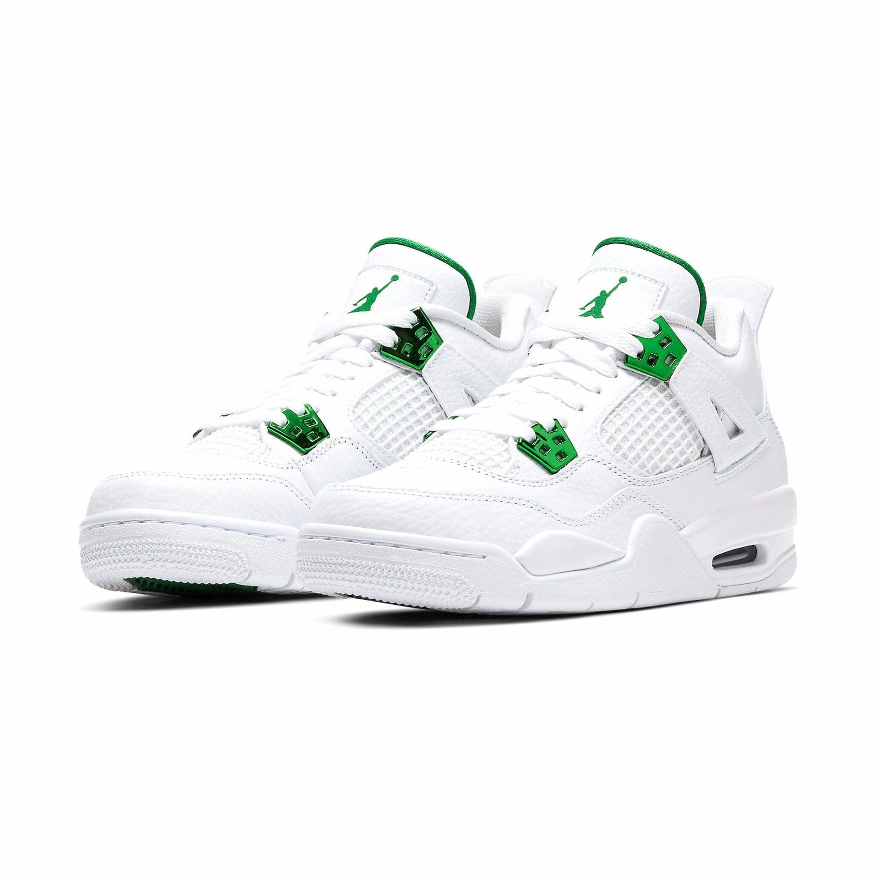 Air Jordan 4 Retro GS 'Green Metallic' Air Jordan 4 retro basketball sneakers