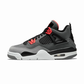 Air Jordan 4 Retro GS 'Infrared' Air Jordan 4 bold sneakers with athletic edge