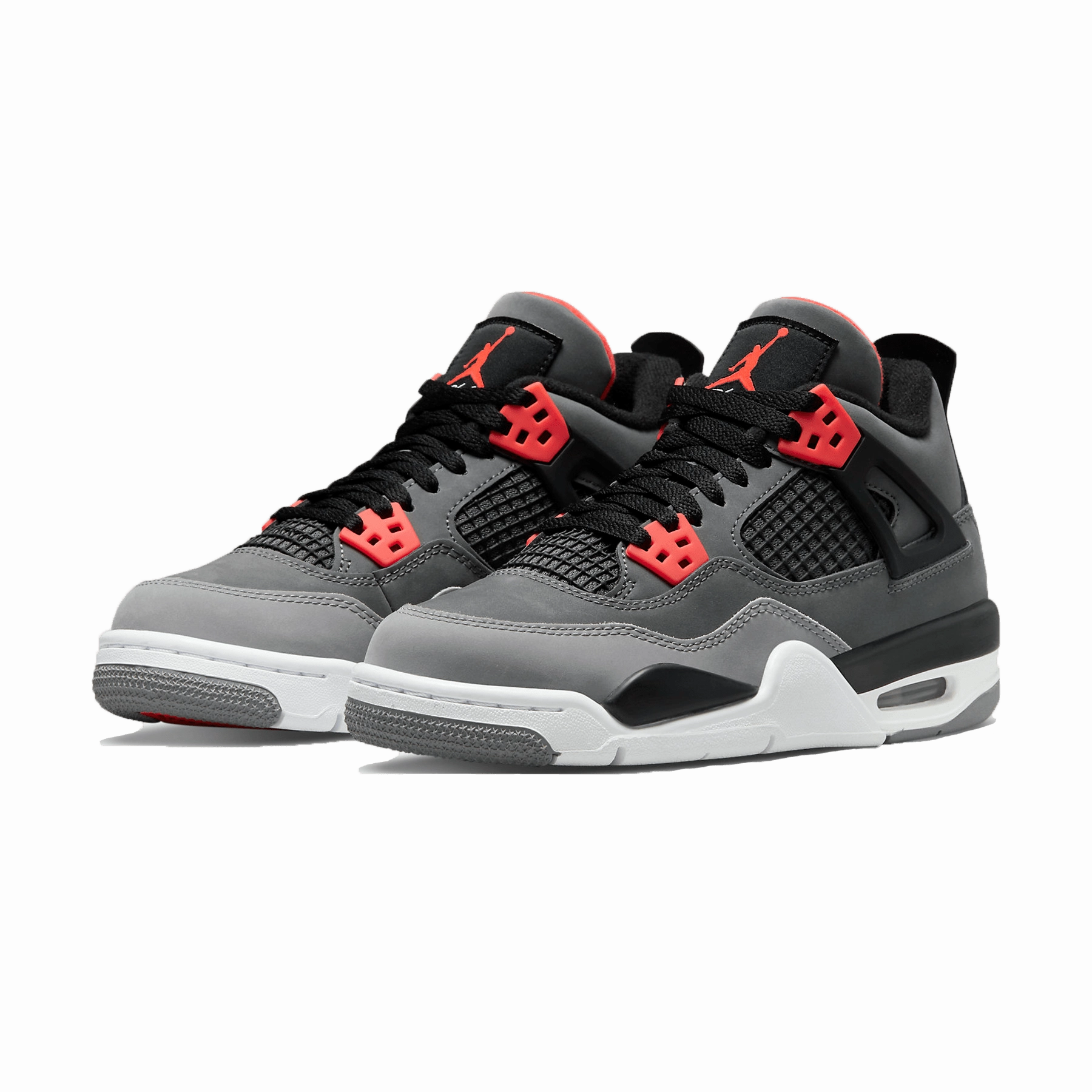 Air Jordan 4 Retro GS 'Infrared' Air Jordan 4 retro basketball sneakers