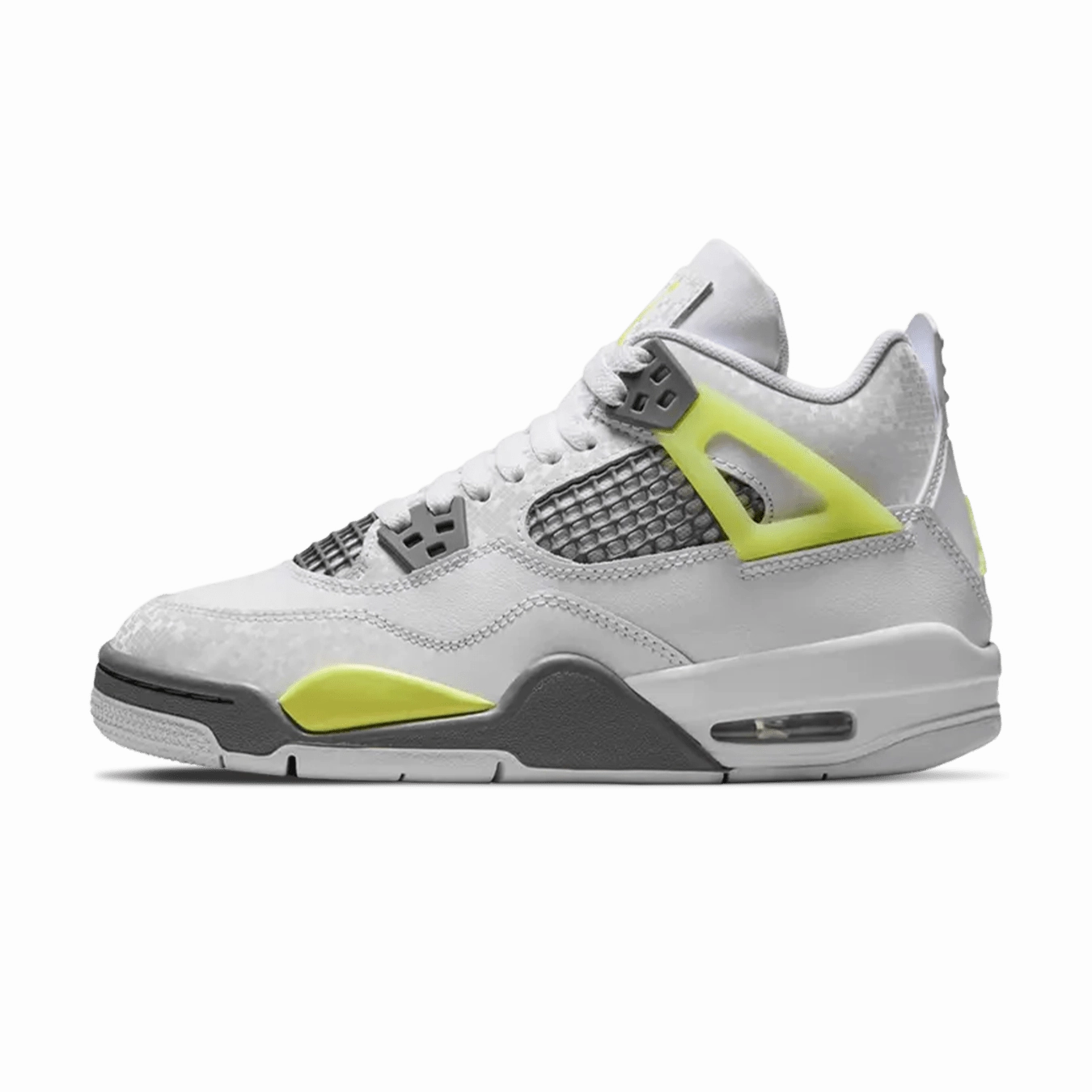 Air Jordan 4 Retro GS 'Light Lemon Twist' Air Jordan 4 bold sneakers with athletic edge
