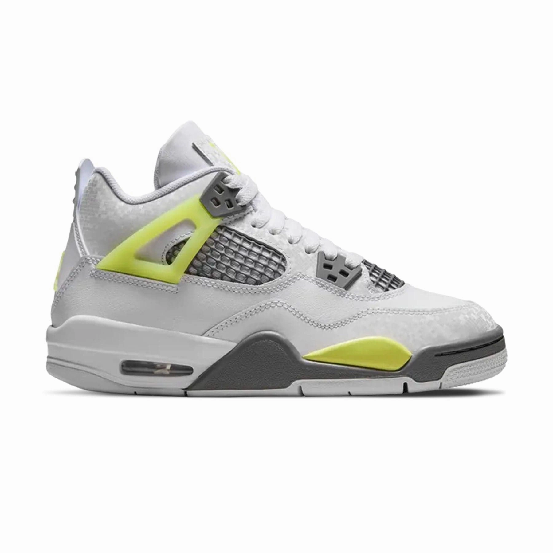 Air Jordan 4 Retro GS 'Light Lemon Twist' Air Jordan 4 retro basketball sneakers